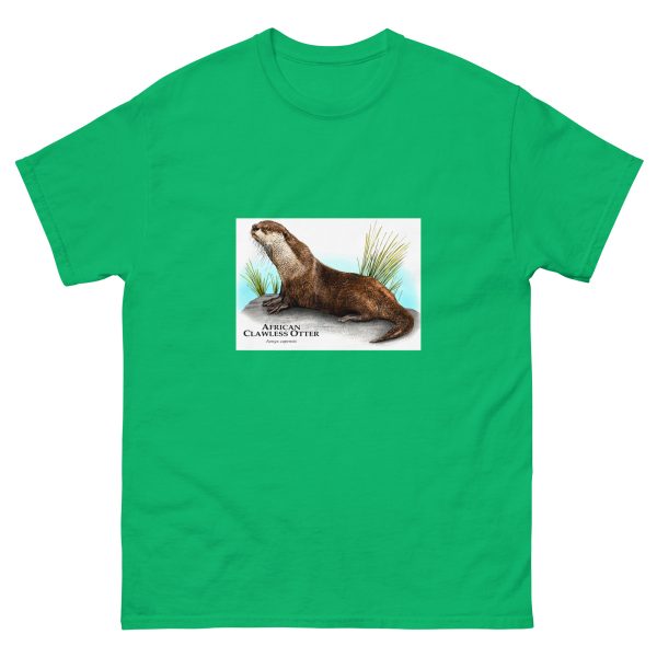 African Clawless Otter - Men's classic tee - Image 6