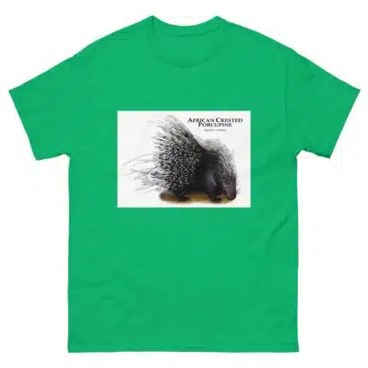 African Crested Porcupine - Men's classic tee - Image 6
