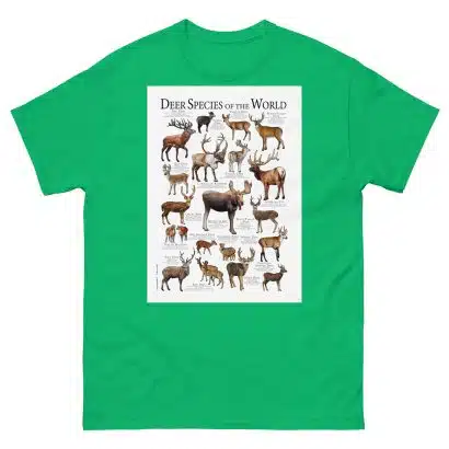 Deer Species of the World - Men's classic tee - Image 6