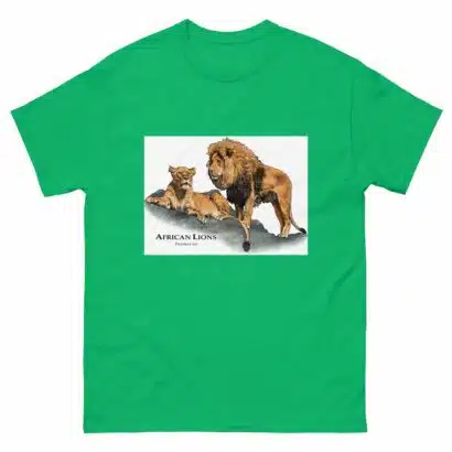 African Lions - Men's classic tee - Image 6