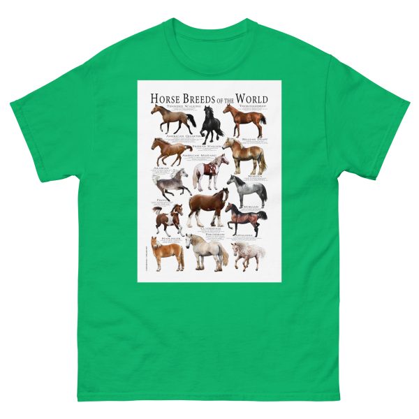 Horse Breeds of the World - Men's classic tee - Image 6