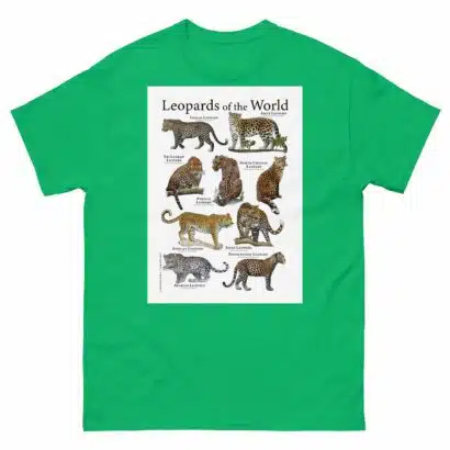 Leopards of the World - Men's classic tee - Image 6