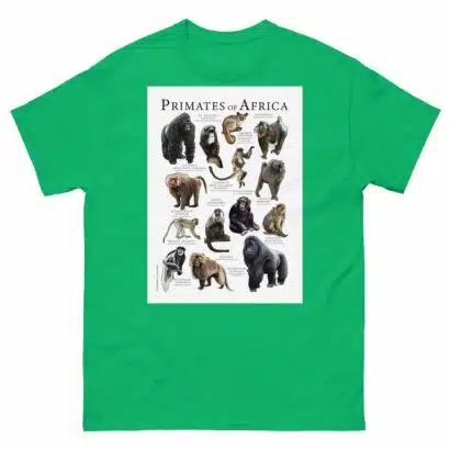 Primates of Africa - Men's classic tee - Image 6