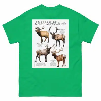 Subspecies of North American Elk - Men's classic tee - Image 6