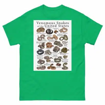 Venomous Snakes of the United States - Men's classic tee - Image 6