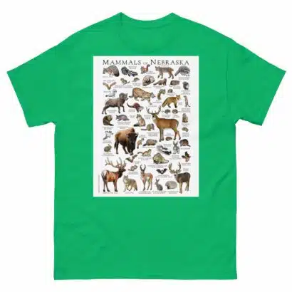 Mammals of Nebraska - Men's classic tee - Image 6