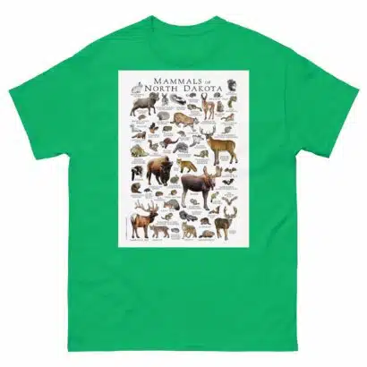 Mammals of North Dakota - Men's classic tee - Image 6