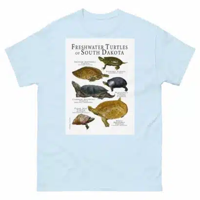 Freshwater Turtles of South Dakota - men's classic tee - Image 10