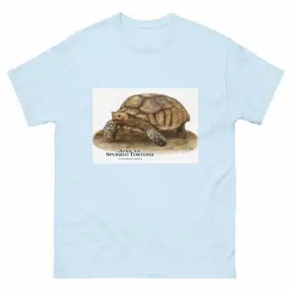 African Spurred Tortoise - Men's classic tee - Image 10