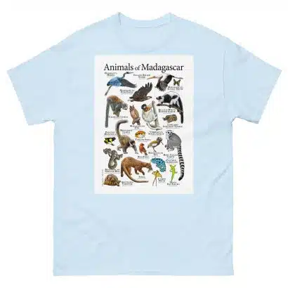 Animals of Madagascar - Men's classic tee - Image 10