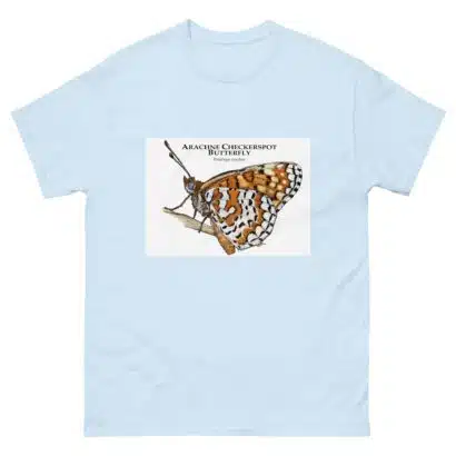 Arachne Checkerspot Butterfly - Men's classic tee - Image 10