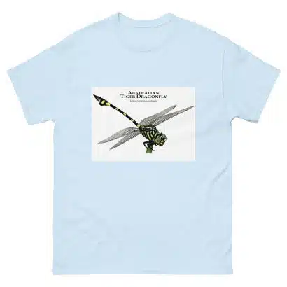 Australian Tiger Dragonfly - Men's classic tee - Image 10