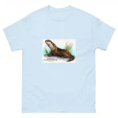 African Clawless Otter - Men's classic tee - Image 10