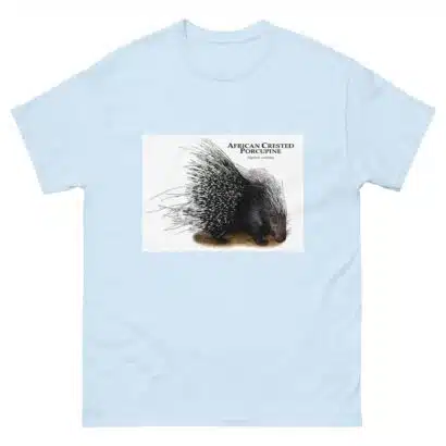 African Crested Porcupine - Men's classic tee - Image 10