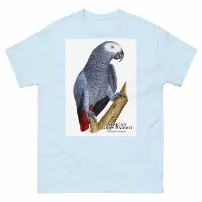 African Gray Parrot - Men's classic tee - Image 10