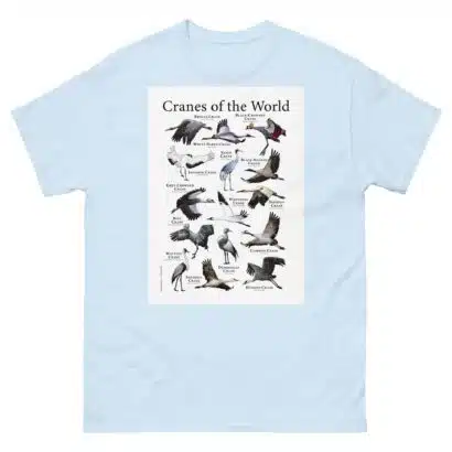 Cranes of the World - Men's classic tee - Image 10