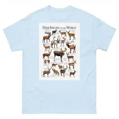 Deer Species of the World - Men's classic tee - Image 10