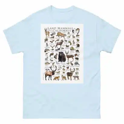 Land Mammals of California - Men's classic tee - Image 10