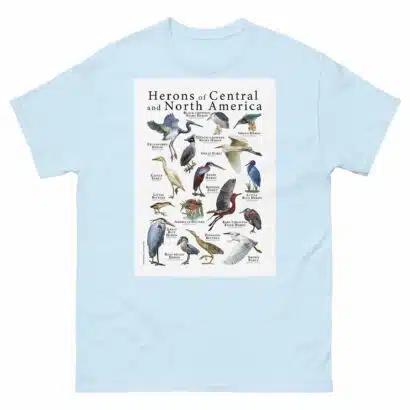 Herons of North and Central America - Men's classic tee - Image 10