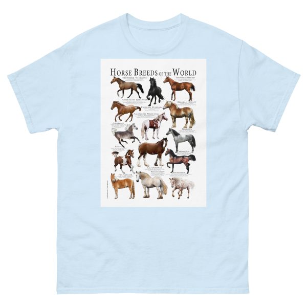 Horse Breeds of the World - Men's classic tee - Image 10