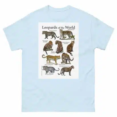 Leopards of the World - Men's classic tee - Image 10