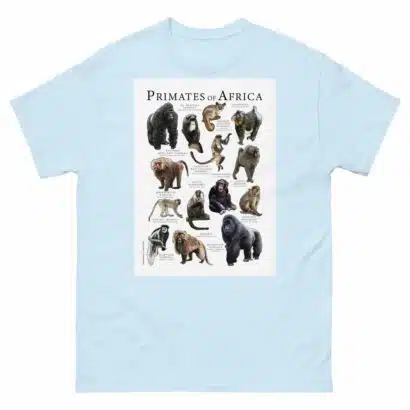 Primates of Africa - Men's classic tee - Image 10