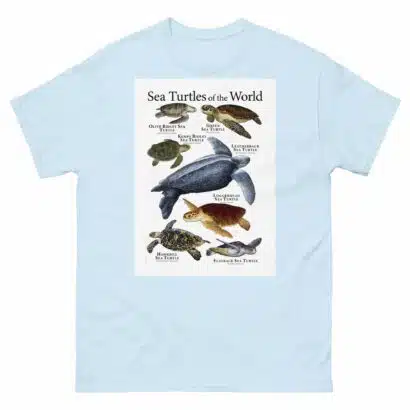 Sea Turtles of the World - Men's classic tee - Image 10