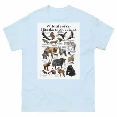 Wildlife of the Himalayan Mountains - Men's classic tee - Image 10