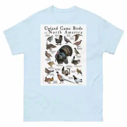 Upland Game Birds of North America - Men's classic tee - Image 10