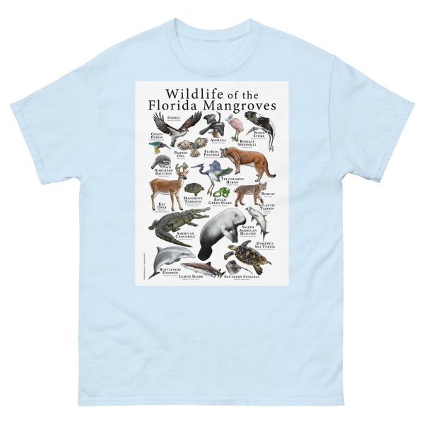 Wildlife of the Florida Mangroves - Men's classic tee - Image 10