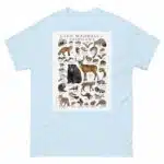 Land Mammals of Louisiana Men's classic tee - Image 10