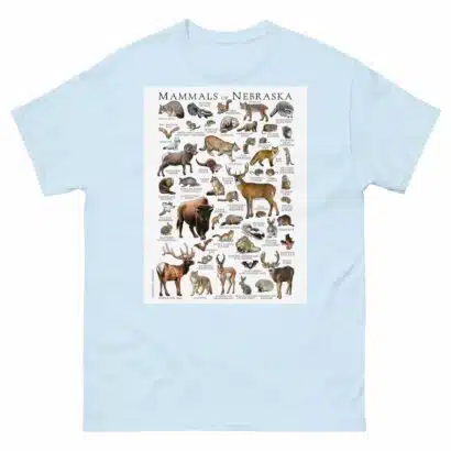 Mammals of Nebraska - Men's classic tee - Image 10