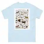 Mammals of North Dakota - Men's classic tee - Image 10