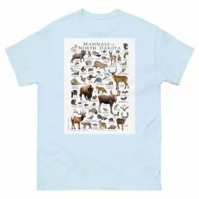 Mammals of North Dakota - Men's classic tee - Image 10