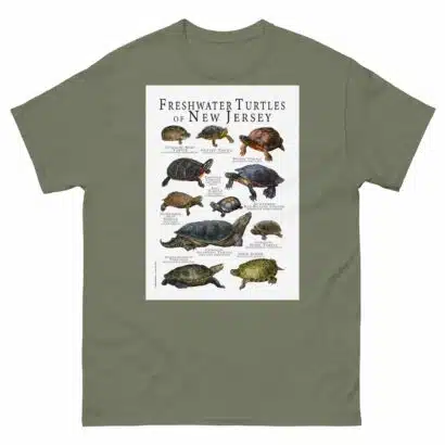 Freshwater Turtles of New Jersey - Men's classic tee - Image 5