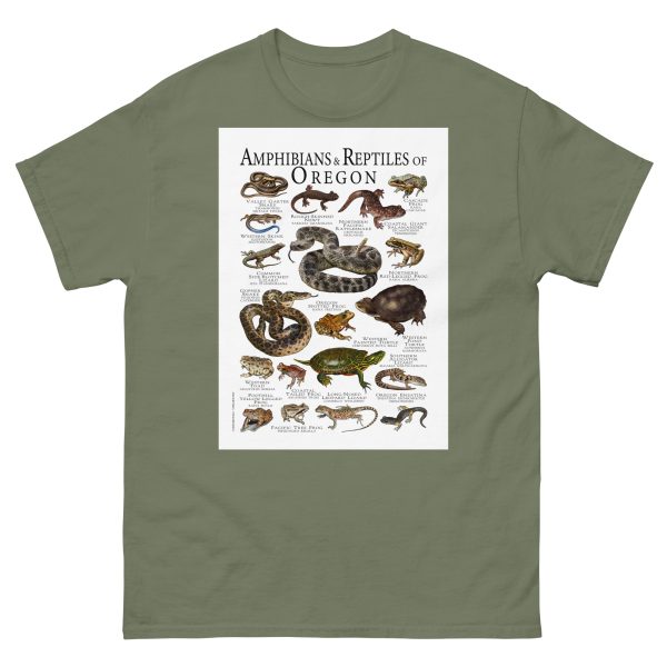 Amphibians & Reptiles of Oregon - Men's classic tee - Image 5