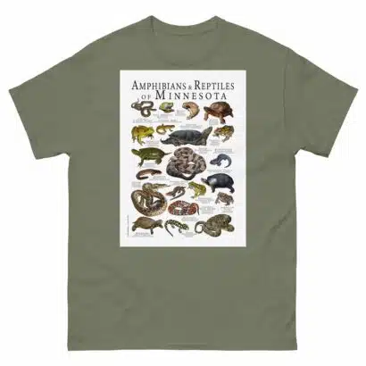 Amphibians & Reptiles of Minnesota - Men's classic tee - Image 5