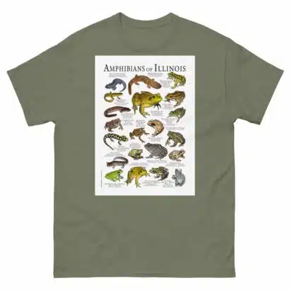 Amphibians of Illinois - Men's classic tee - Image 5