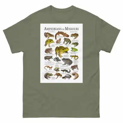 Amphibians of Missouri - Men's classic tee - Image 5