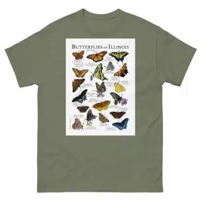 Butterflies of Illinois - Men's classic tee - Image 5