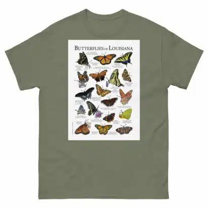 Butterflies of Louisiana Men's classic tee - Image 5