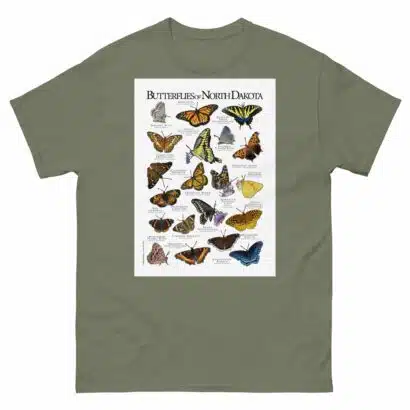Butterflies of North Dakoata - Men's classic tee - Image 5