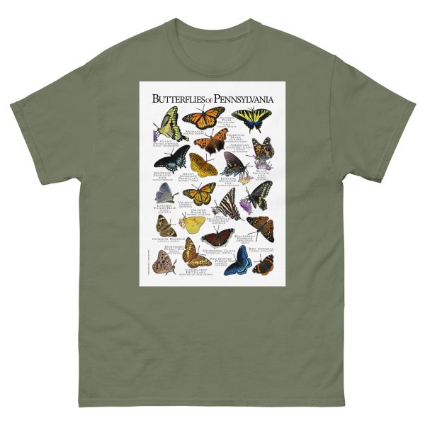 Butterflies of Pennsylvania - Men's classic tee - Image 5