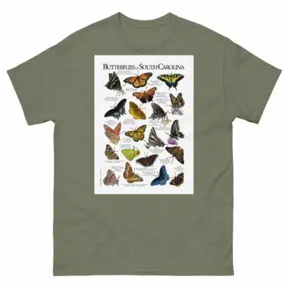 Butterflies of South Carolina - Men's classic tee - Image 5