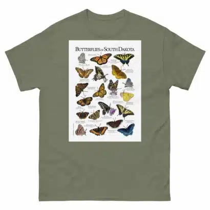 Butterflies of South Dakota - Men's classic tee - Image 5