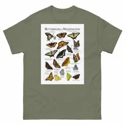 Butterflies of Washington - Men's classic tee - Image 5