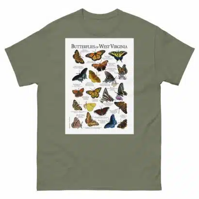 Butterflies of West Virginia - Men's classic tee - Image 5
