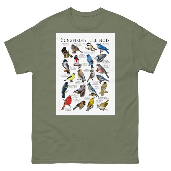 Songbirds of Illinois - Men's classic tee - Image 5