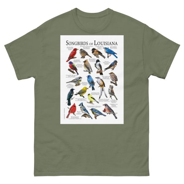 Songbirds of Louisiana - Men's classic tee - Image 5