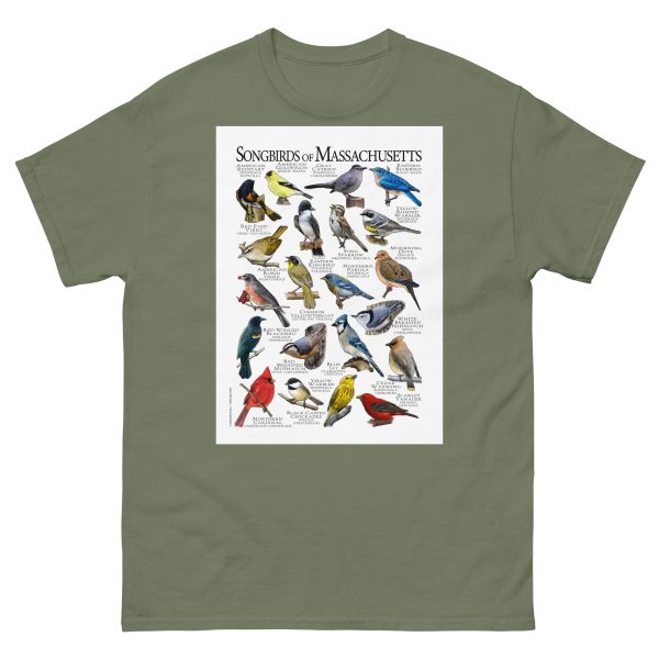 Songbirds of Massachusetts - Men's classic tee - Image 5